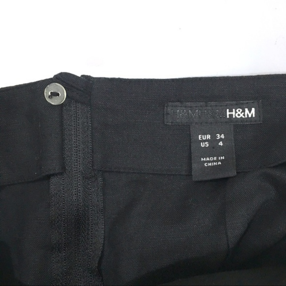 H&M Sexy Black Asymmetrical Sequin Halter Dress XS - Picture 7 of 8